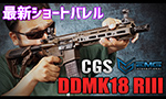 EMG × CGS ガスガン DDMK18 RIII