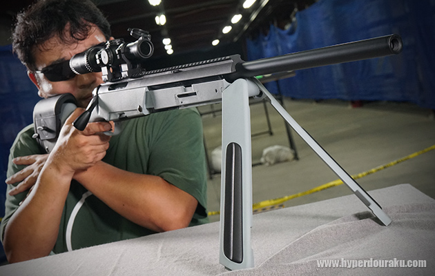 バトンレンジにて実射