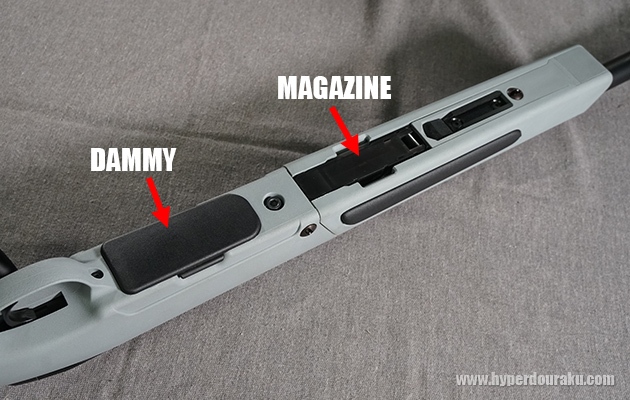 フォアエンドの下側