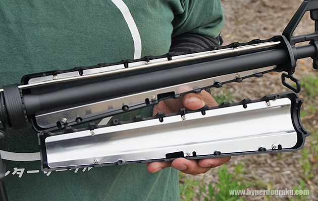 ガスチューブや遮熱版