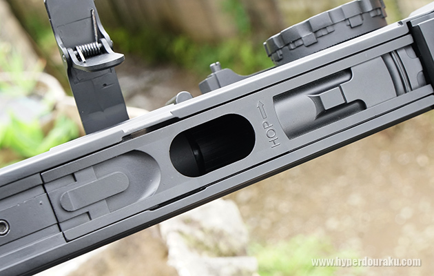 ホップアップ調節ダイヤル