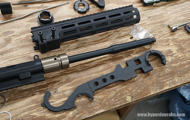 バレルナット取付完了