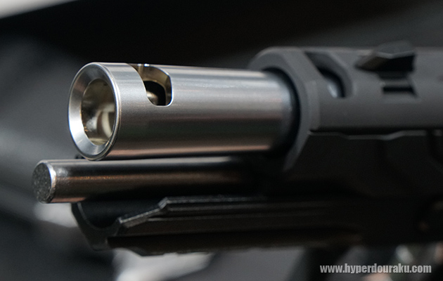 アウターバレルにもポート