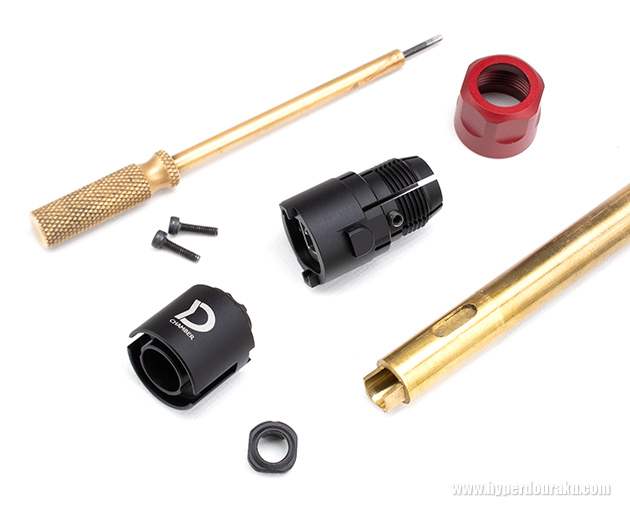 分解組立がカンタン