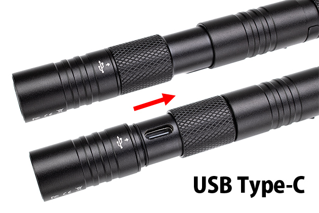 USB Type-Cの充電ポート