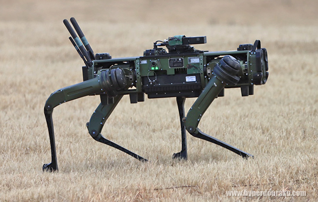 米 Ghost Robotics社のVision 60 Q-UGV