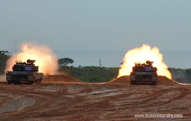 19発全てが目標に命中