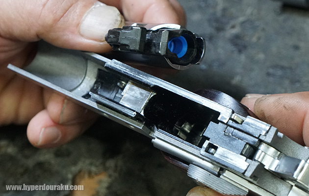 インナーバレルとチャンバー