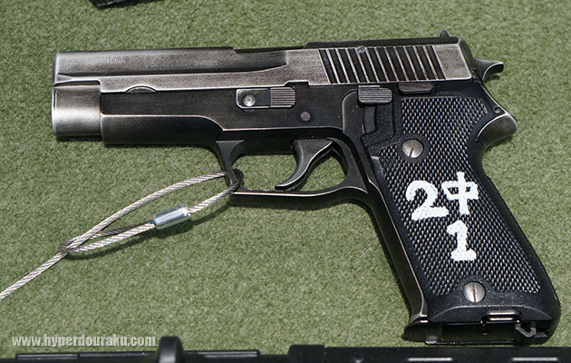 完全に駐屯地での展示