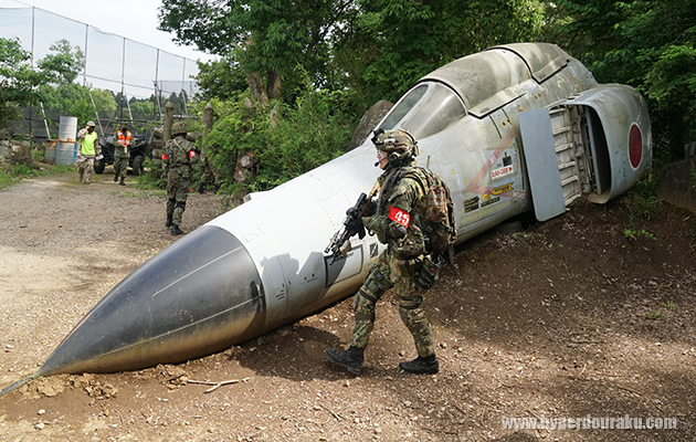 墜落したファントム