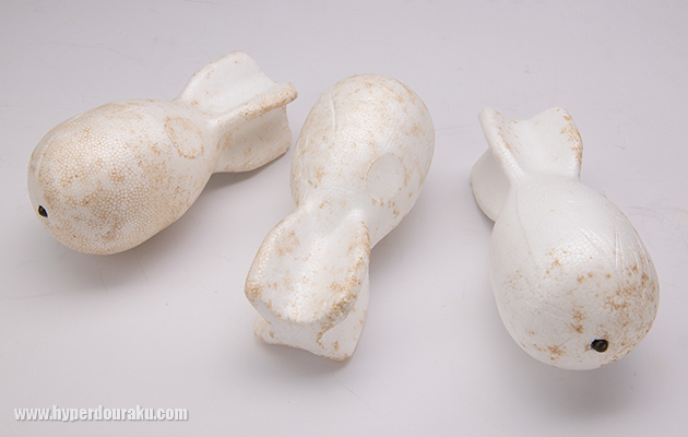 発泡スチロール製の弾